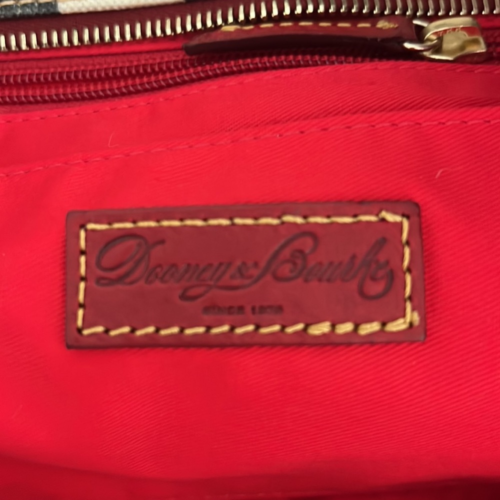 Dooney & Bourke Zebra Print Tote with Red Accents
In pristine condition. - Picture 4 of 8